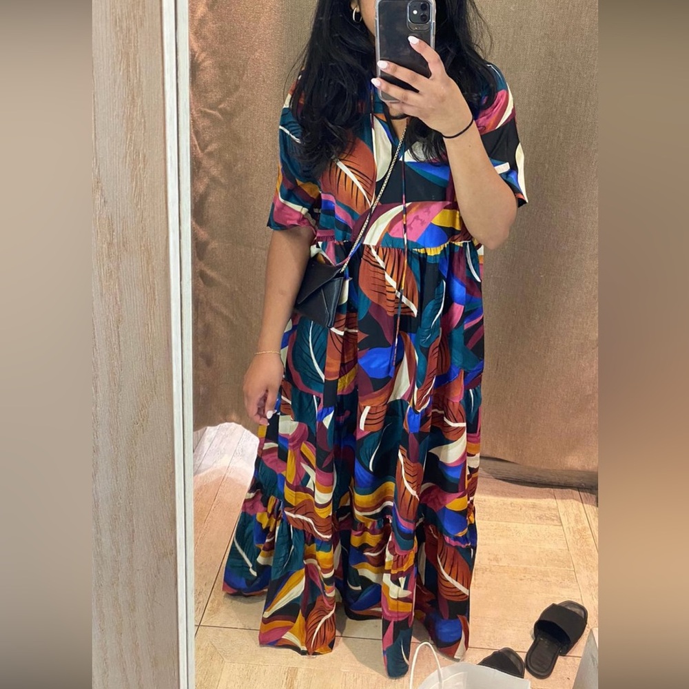 S/M Natura Maxi Dress (European). Unique Colors